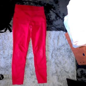 Red Jegging style pants from No Boundaries.
